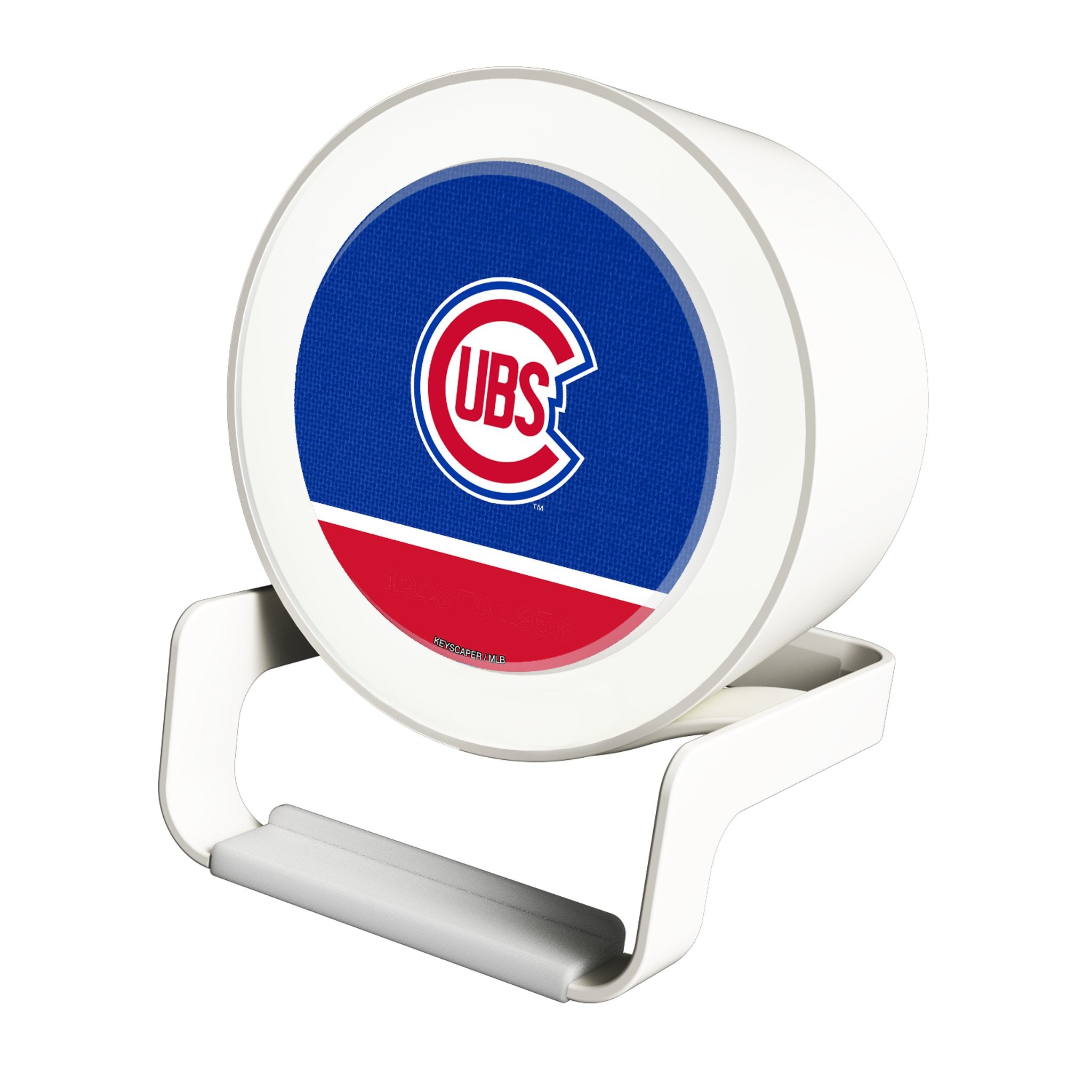Chicago Cubs 1948-1956 - Cooperstown Collection Endzone Solid Night Light Charger and Bluetooth Speaker