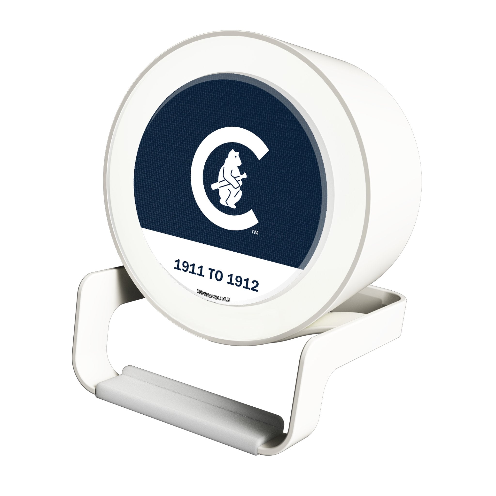 Chicago Cubs 1911-1912 - Cooperstown Collection Endzone Solid Night Light Charger and Bluetooth Speaker