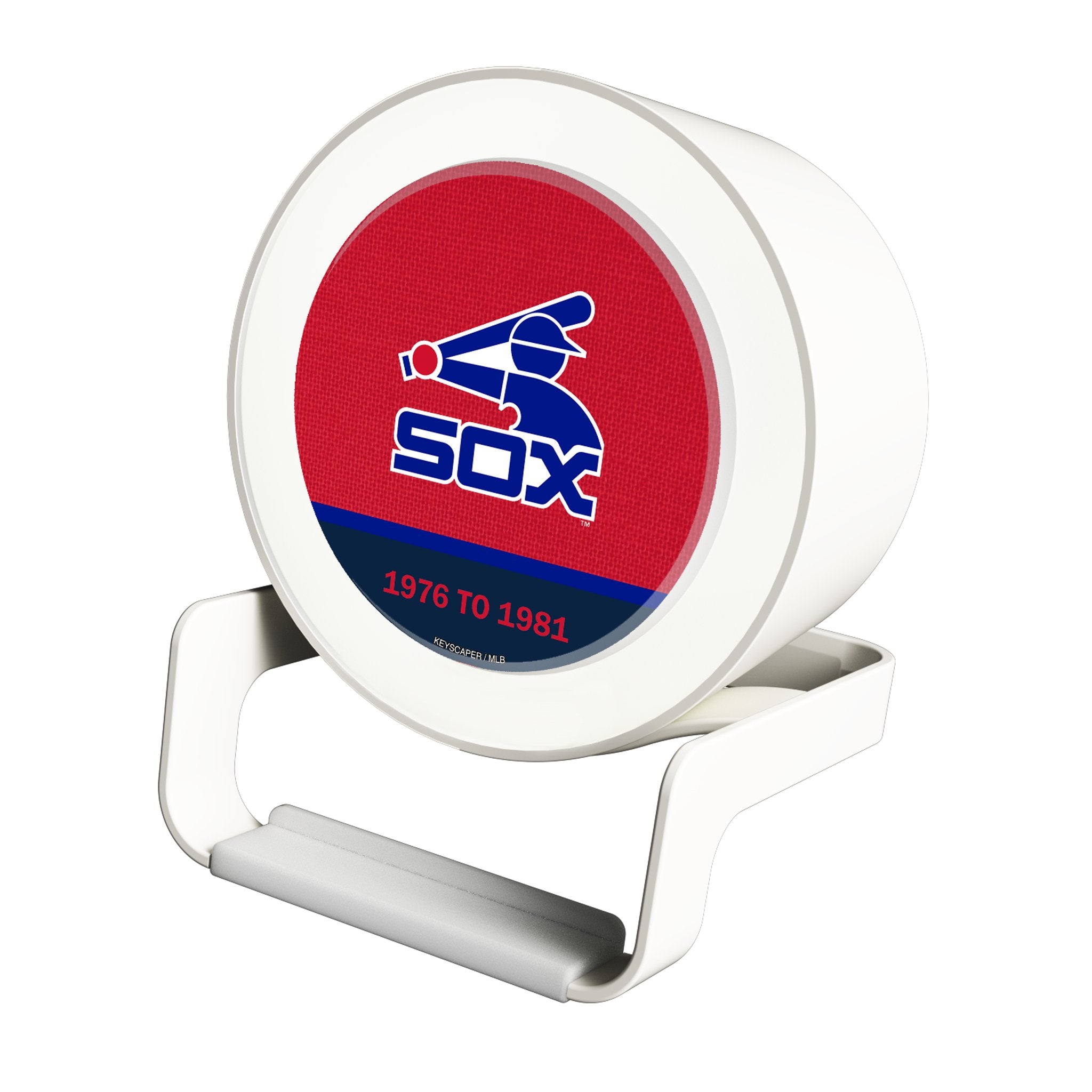 Chicago White Sox 1976-1981 - Cooperstown Collection Endzone Solid Night Light Charger and Bluetooth Speaker