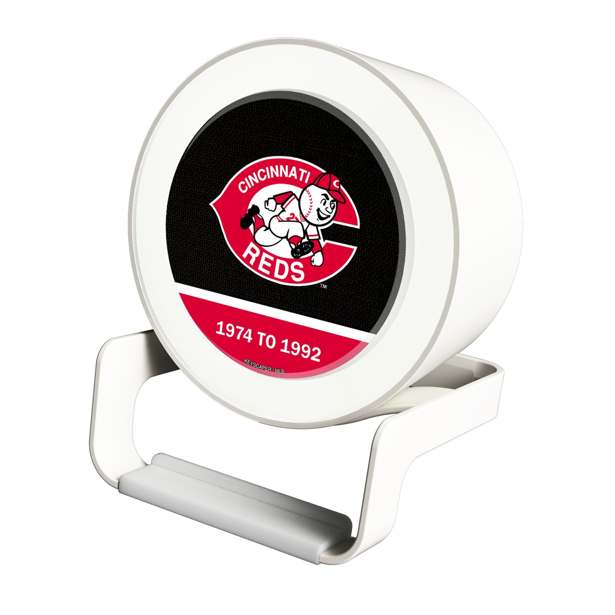Cincinnati Reds 1974-1992 - Cooperstown Collection Endzone Solid Night Light Charger and Bluetooth Speaker