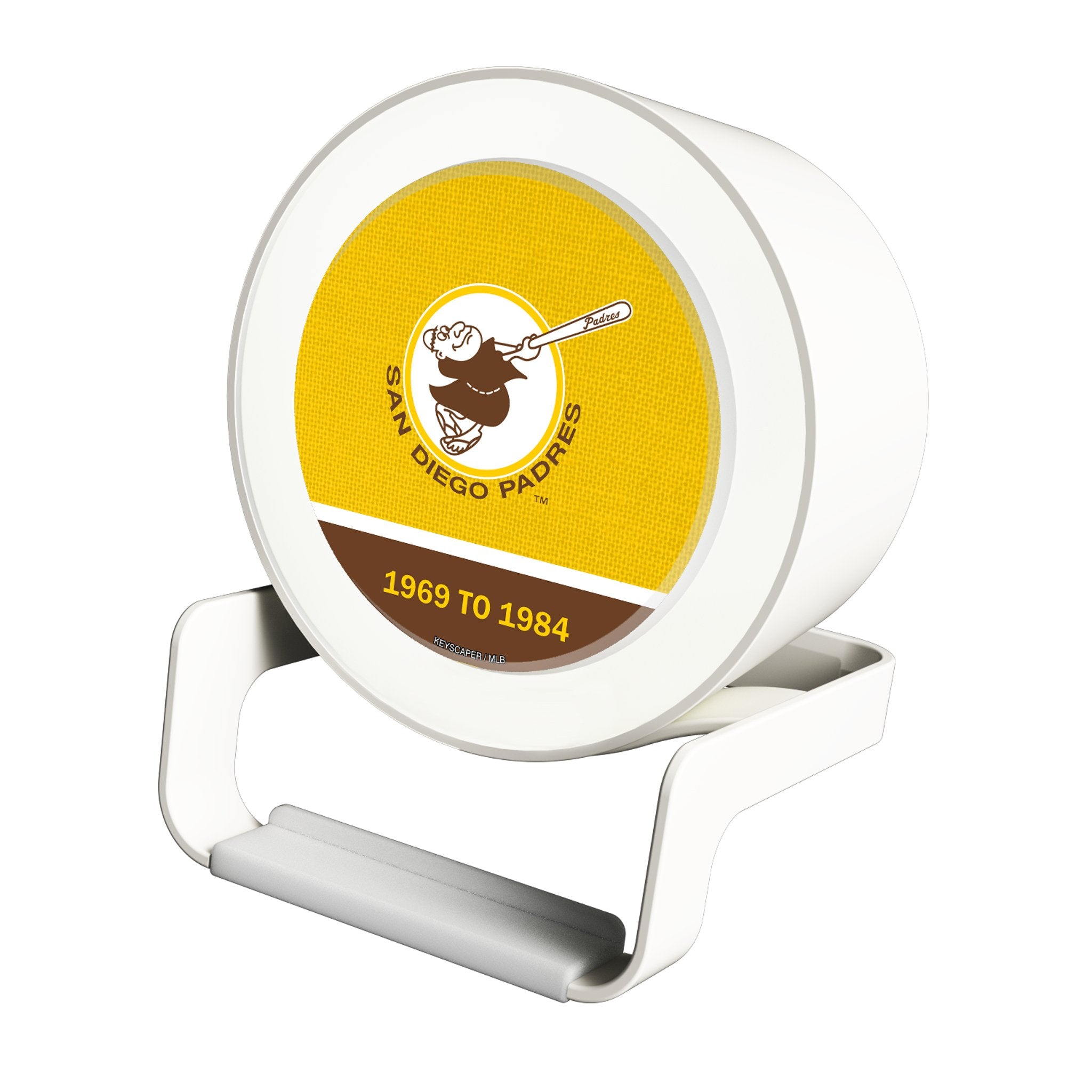 San Diego Padres 1969-1984 - Cooperstown Collection Endzone Solid Night Light Charger and Bluetooth Speaker
