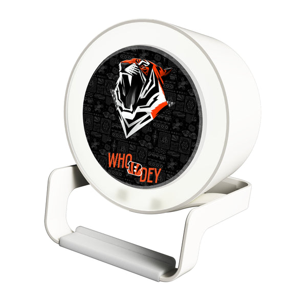 Cincinnati Bengals 2024 Illustrated Limited Edition Night Light Charger and Bluetooth Speaker