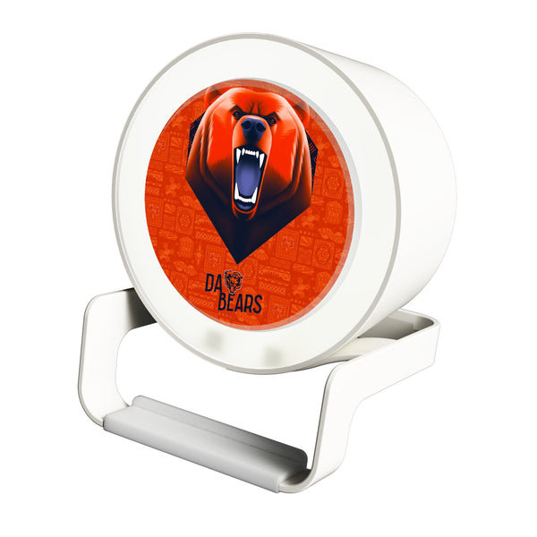 Chicago Bears 2024 Illustrated Limited Edition Night Light Charger and Bluetooth Speaker