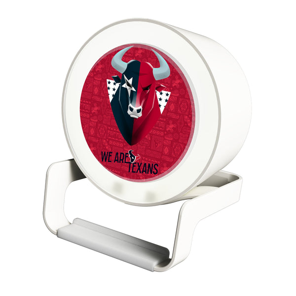 Houston Texans 2024 Illustrated Limited Edition Night Light Charger and Bluetooth Speaker