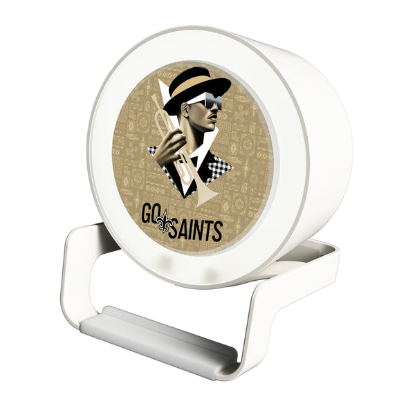 New Orleans Saints 2024 Illustrated Limited Edition Night Light Charger and Bluetooth Speaker