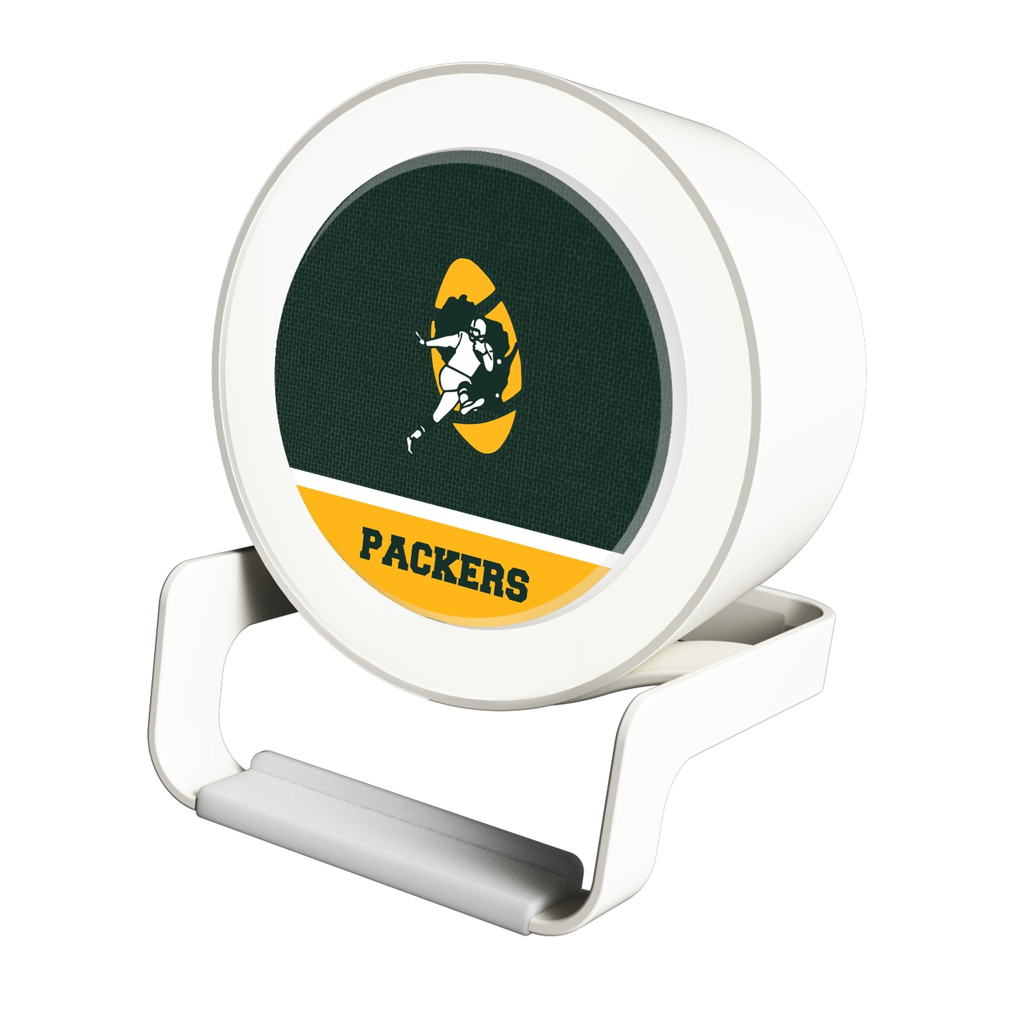 Green Bay Packers Historic Collection Endzone Solid Night Light Charger and Bluetooth Speaker