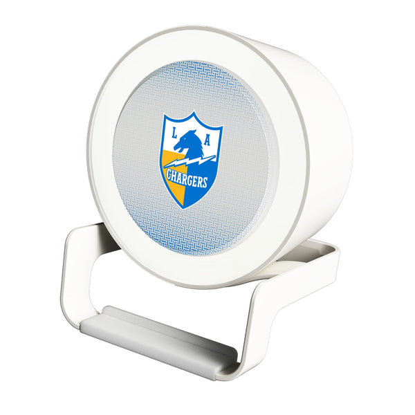 Los Angeles Chargers Historic Collection Linen Night Light Charger and Bluetooth Speaker