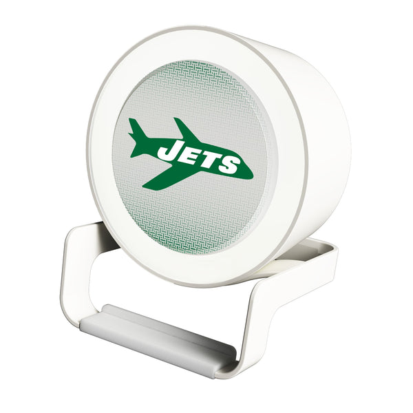 New York Jets 1963 Historic Collection Linen Night Light Charger and Bluetooth Speaker