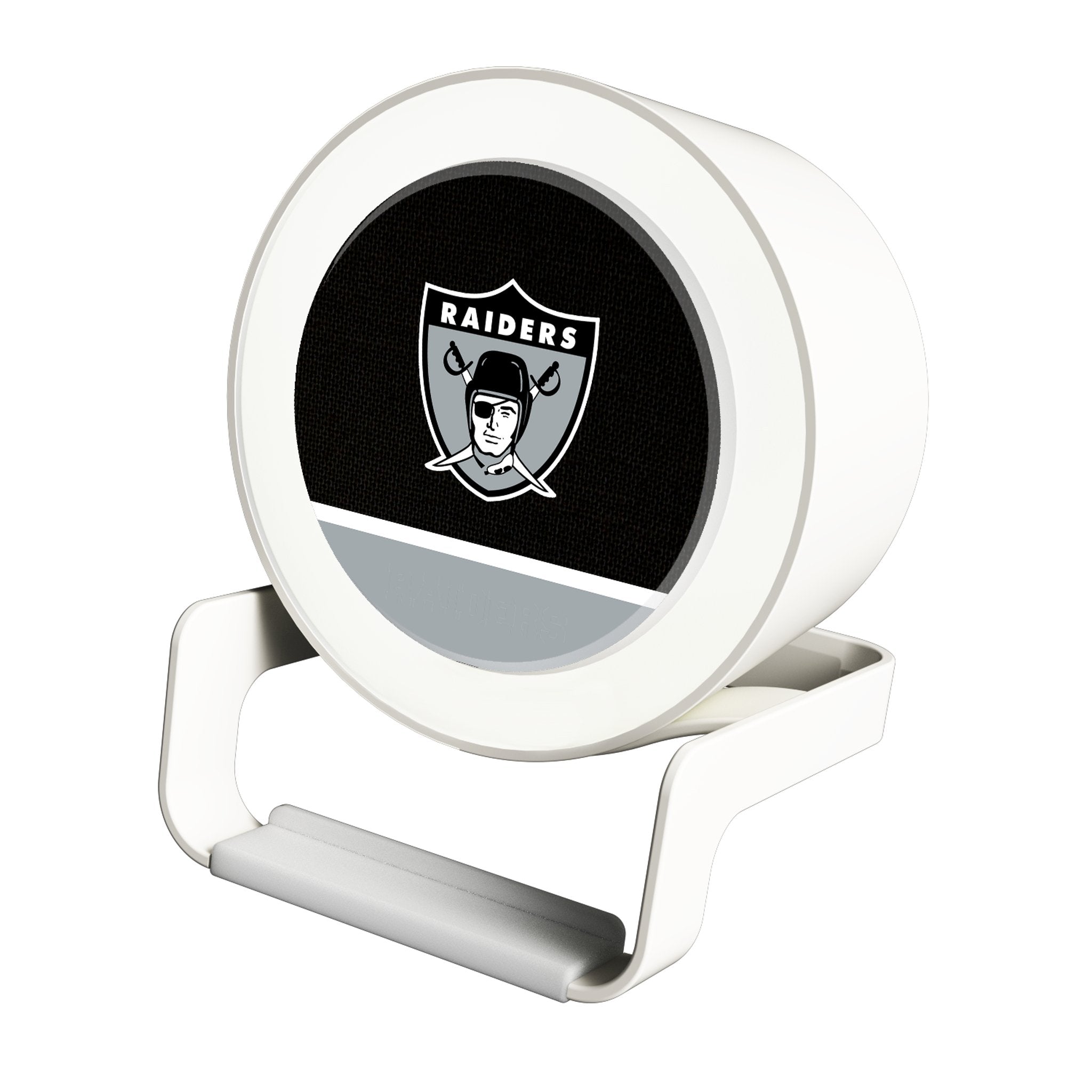 Oakland Raiders 1963 Historic Collection Endzone Solid Night Light Charger and Bluetooth Speaker
