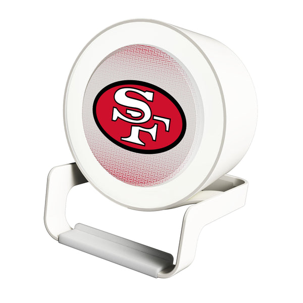 San Francisco 49ers Historic Collection Linen Night Light Charger and Bluetooth Speaker