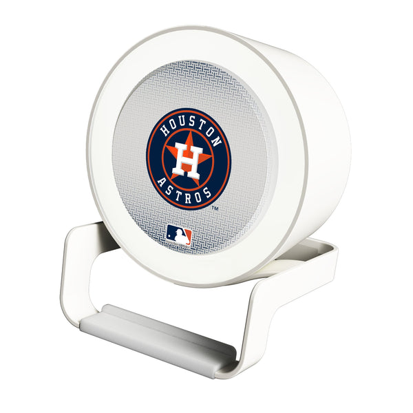 Houston Astros Linen Night Light Charger and Bluetooth Speaker