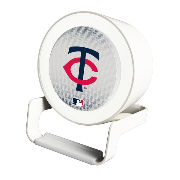 Minnesota Twins Linen Night Light Charger and Bluetooth Speaker
