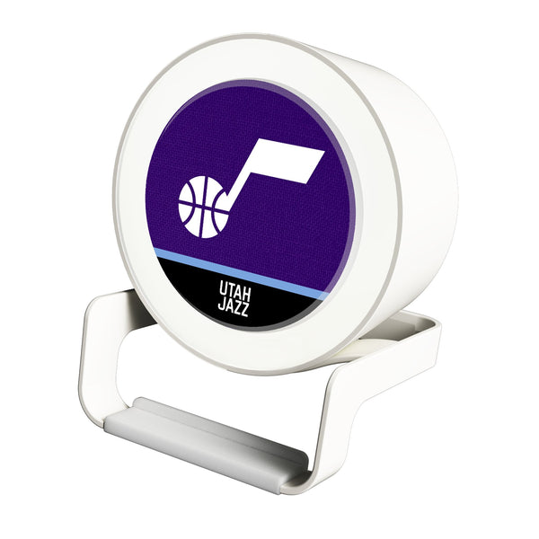 Utah Jazz Endzone Solid Night Light Charger and Bluetooth Speaker