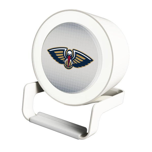 New Orleans Pelicans Linen Night Light Charger and Bluetooth Speaker