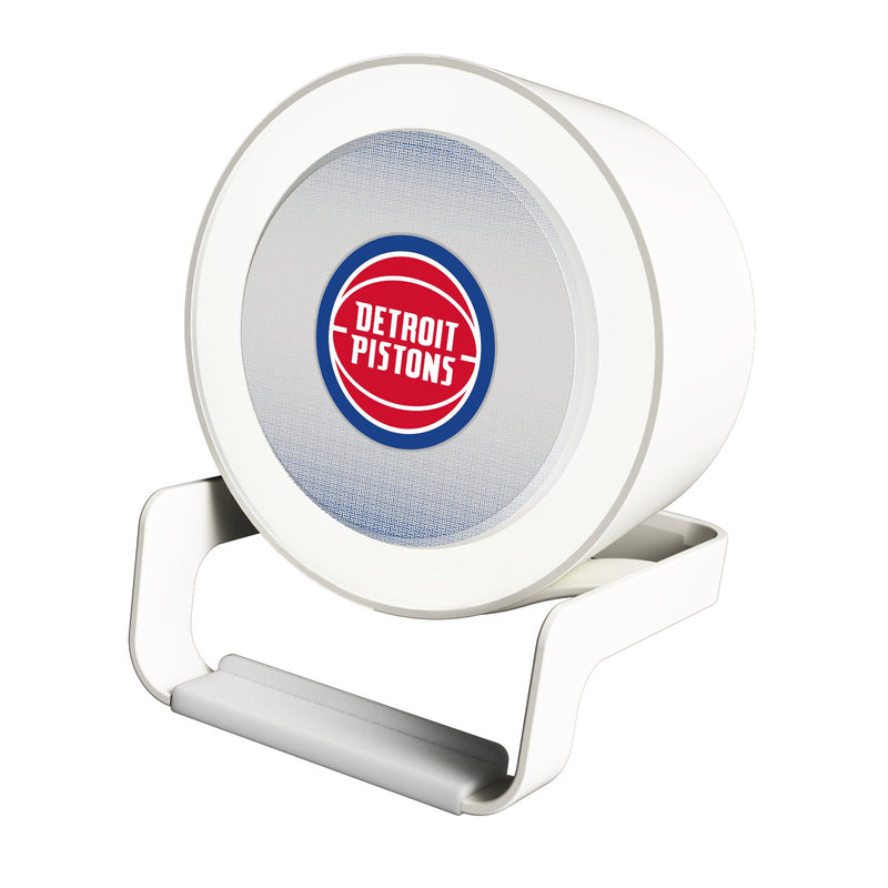 Detroit Pistons Linen Night Light Charger and Bluetooth Speaker