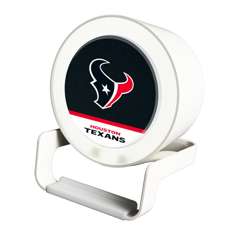 Houston Texans Endzone Solid Night Light Charger and Bluetooth Speaker