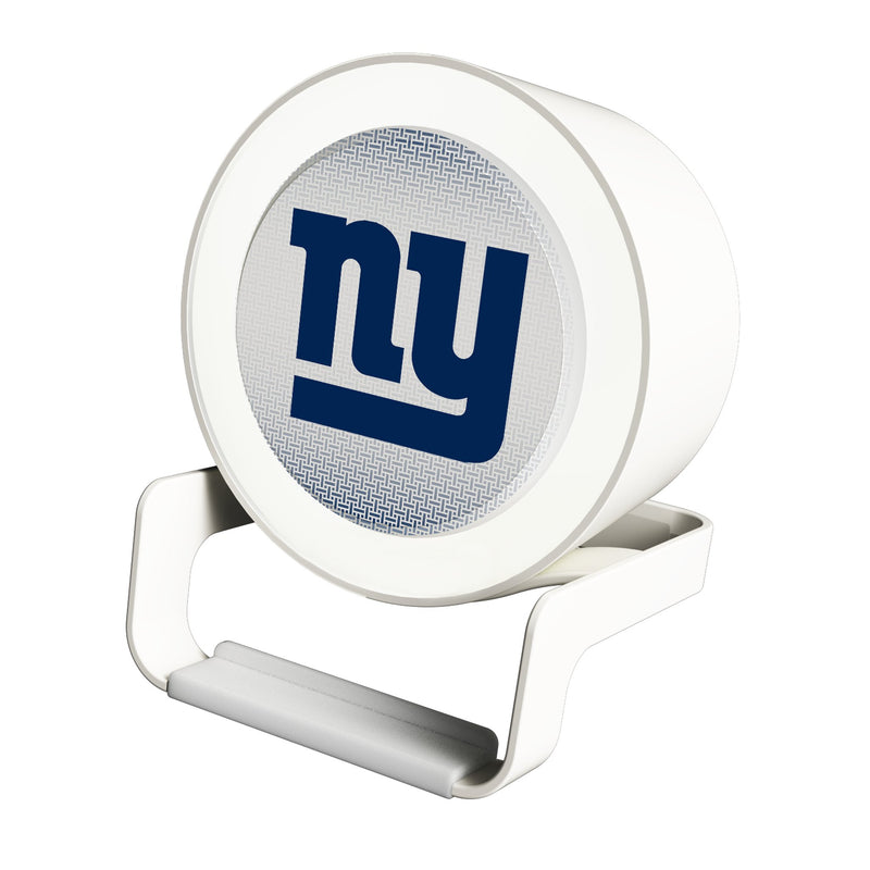 New York Giants Linen Night Light Charger and Bluetooth Speaker