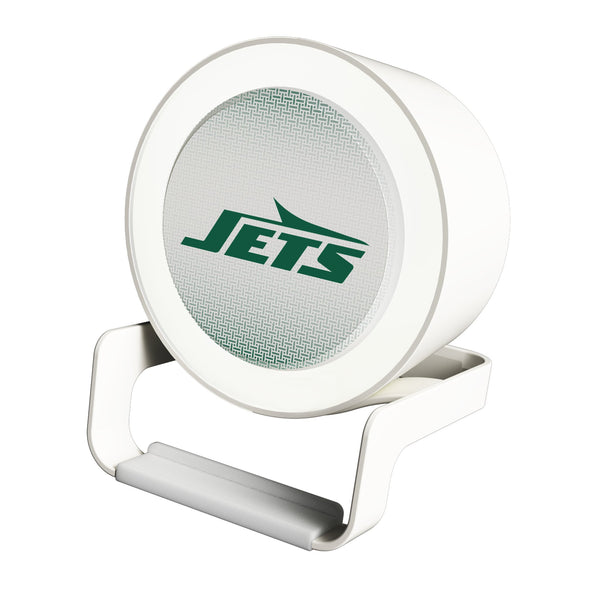 New York Jets Linen Night Light Charger and Bluetooth Speaker