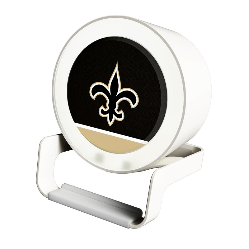 New Orleans Saints Endzone Solid Night Light Charger and Bluetooth Speaker