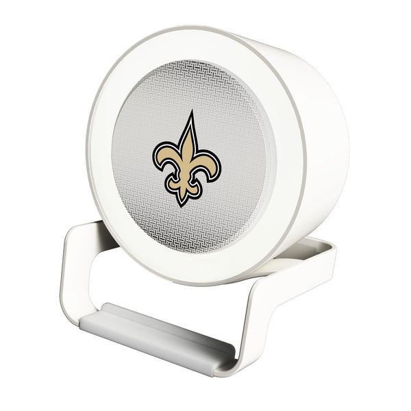 New Orleans Saints Linen Night Light Charger and Bluetooth Speaker