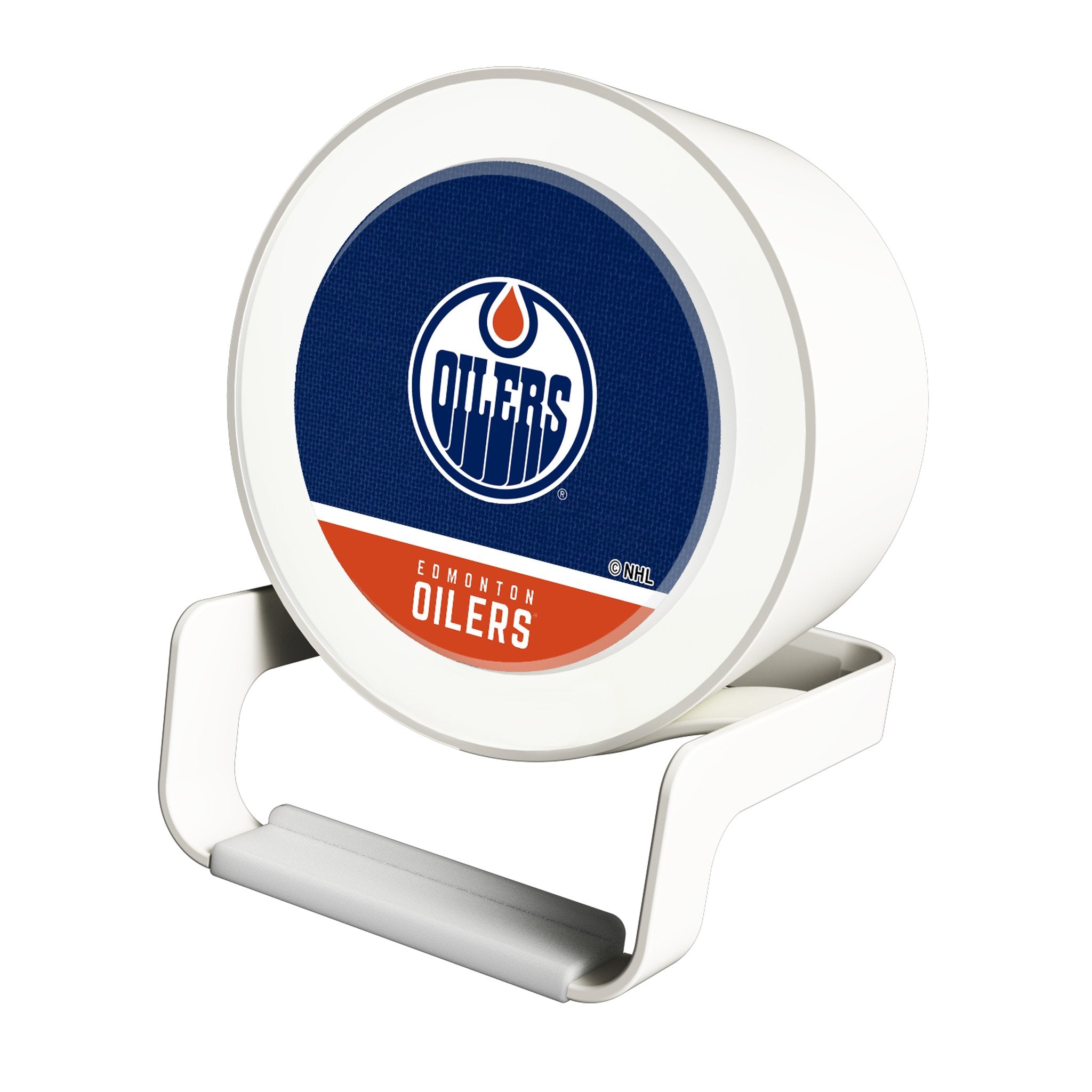 Edmonton Oilers Endzone Solid Night Light Charger and Bluetooth Speaker