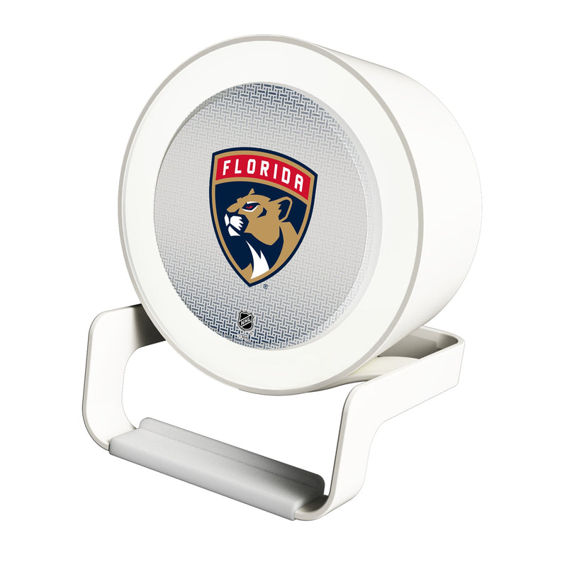 Florida Panthers Linen Night Light Charger and Bluetooth Speaker