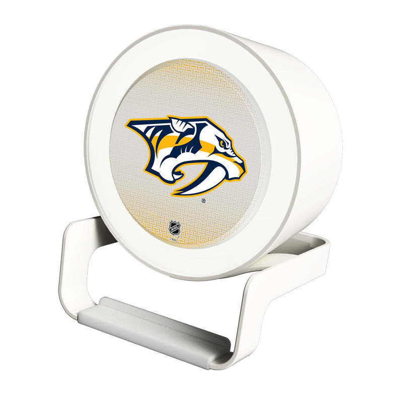 Nashville Predators Linen Night Light Charger and Bluetooth Speaker