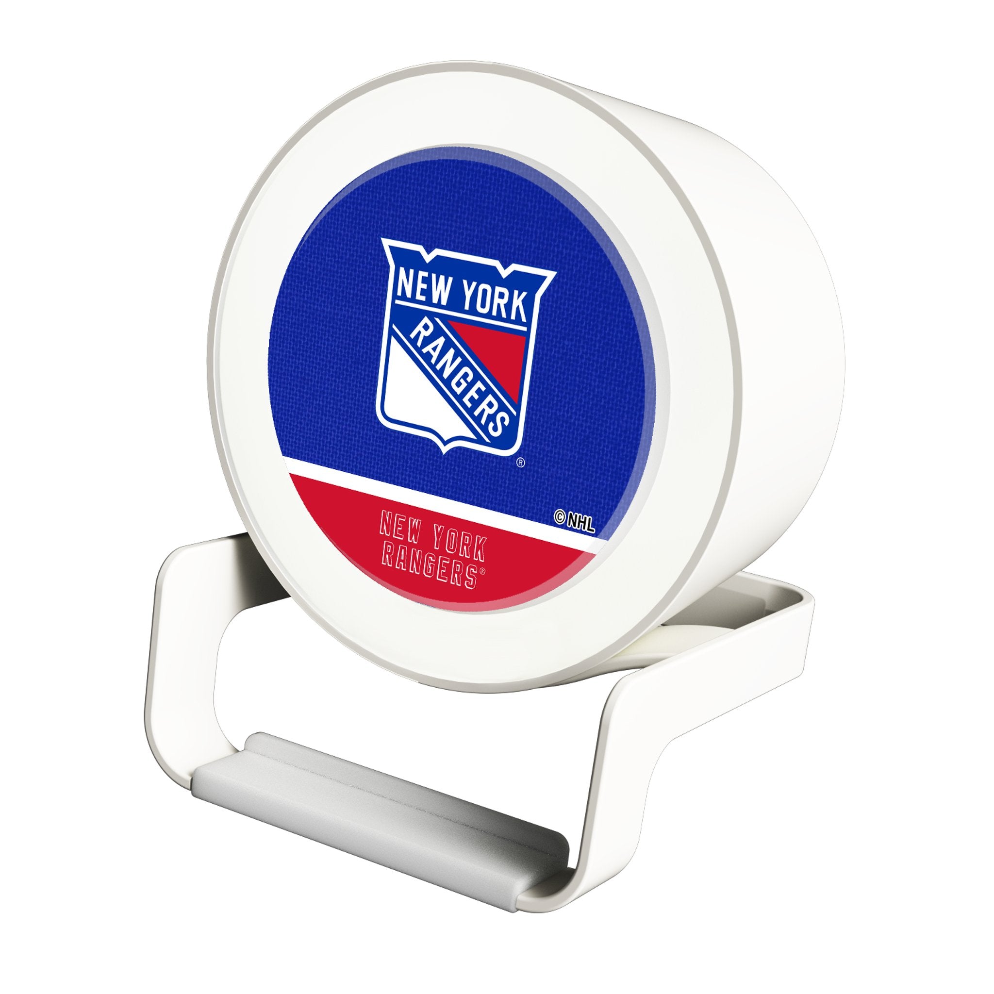 New York Rangers Endzone Solid Night Light Charger and Bluetooth Speaker