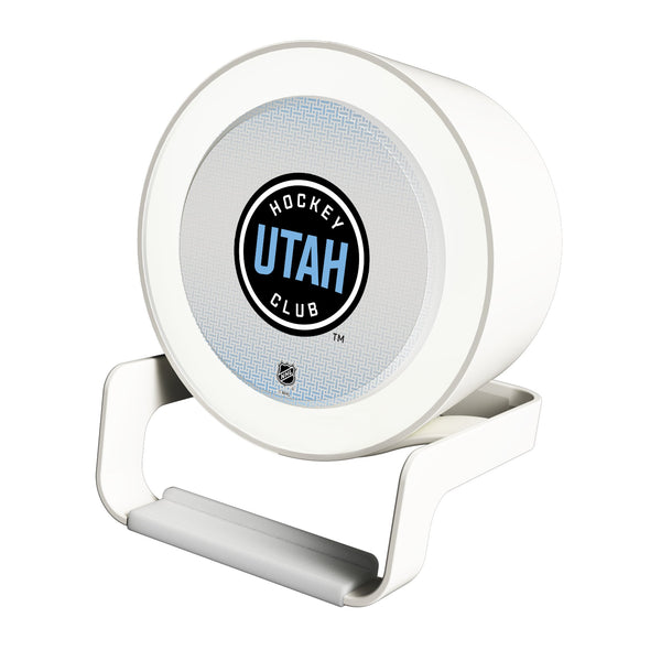 Utah Hockey Club Linen Night Light Charger and Bluetooth Speaker