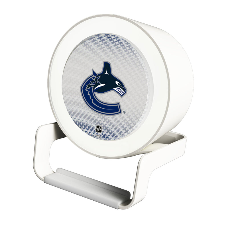 Vancouver Canucks Linen Night Light Charger and Bluetooth Speaker