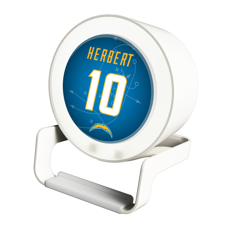 Justin Herbert Los Angeles Chargers 10 Ready Night Light Charger and Bluetooth Speaker