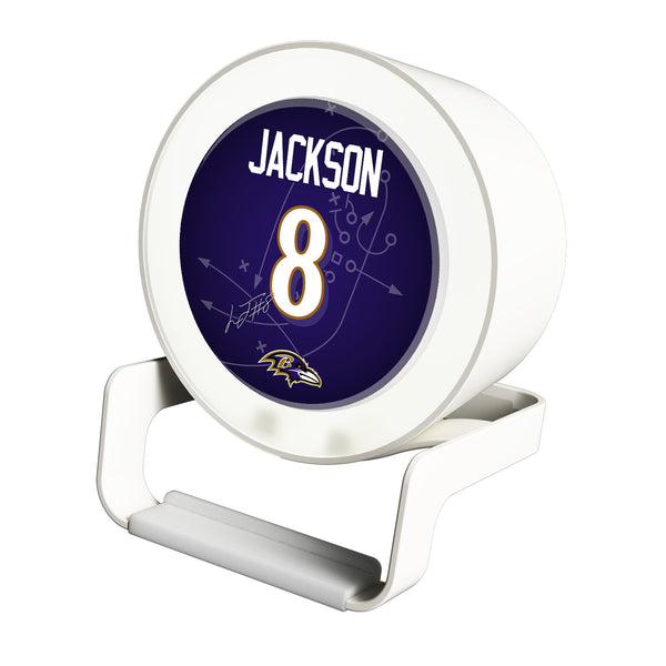 Lamar Jackson Baltimore Ravens 8 Ready Night Light Charger and Bluetooth Speaker