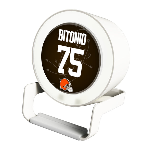 Joel Bitonio Cleveland Browns 75 Ready Night Light Charger and Bluetooth Speaker