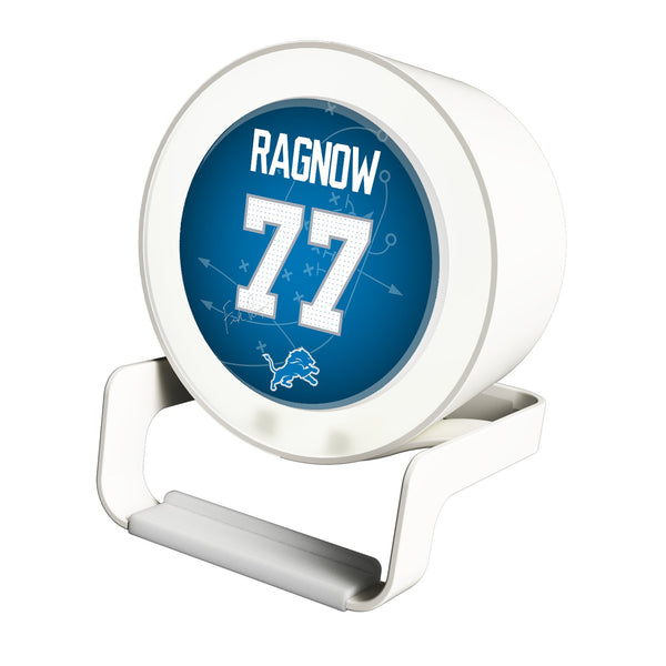 Frank Ragnow Detroit Lions 77 Ready Night Light Charger and Bluetooth Speaker