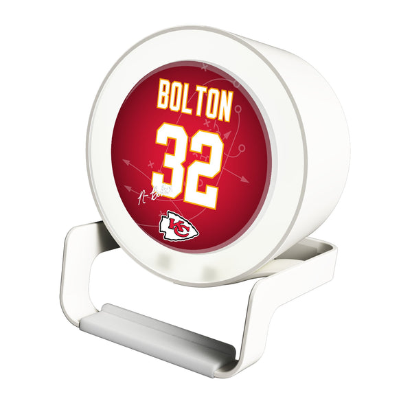 Nick Bolton Kansas City Chiefs 32 Ready Night Light Charger and Bluetooth Speaker
