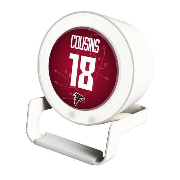 Kirk Cousins Atlanta Falcons 18 Ready Night Light Charger and Bluetooth Speaker