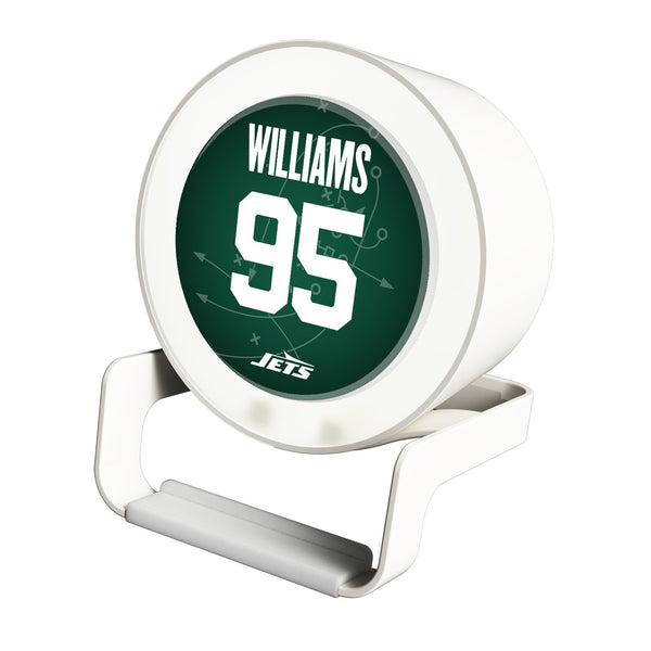 Quinnen Williams New York Jets 95 Ready Night Light Charger and Bluetooth Speaker
