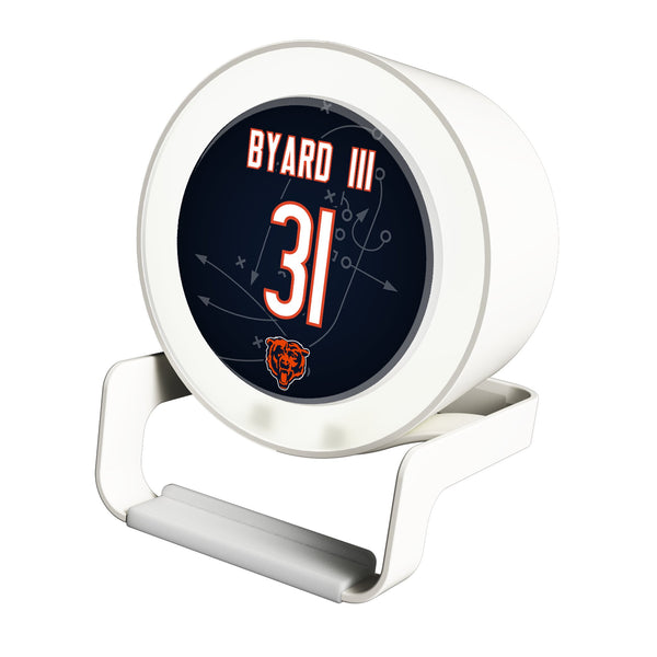 Kevin Byard III Chicago Bears 31 Ready Night Light Charger and Bluetooth Speaker