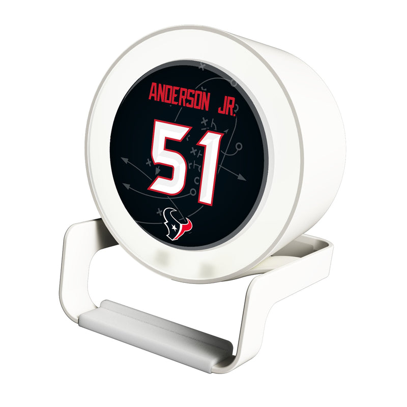 Will Anderson Jr. Houston Texans 51 Ready Night Light Charger and Bluetooth Speaker