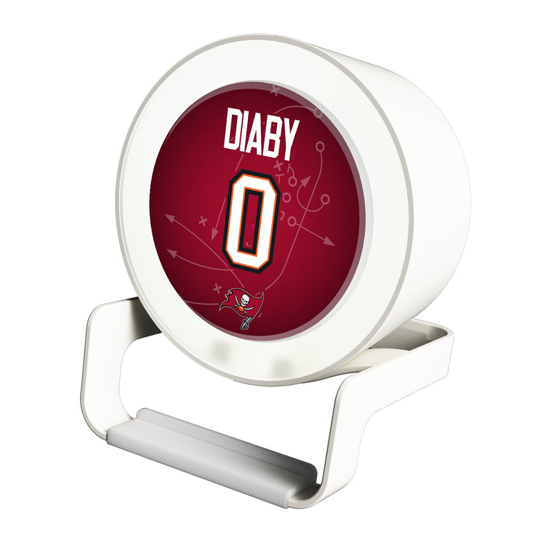 YaYa Diaby Tampa Bay Buccaneers 0 Ready Night Light Charger and Bluetooth Speaker