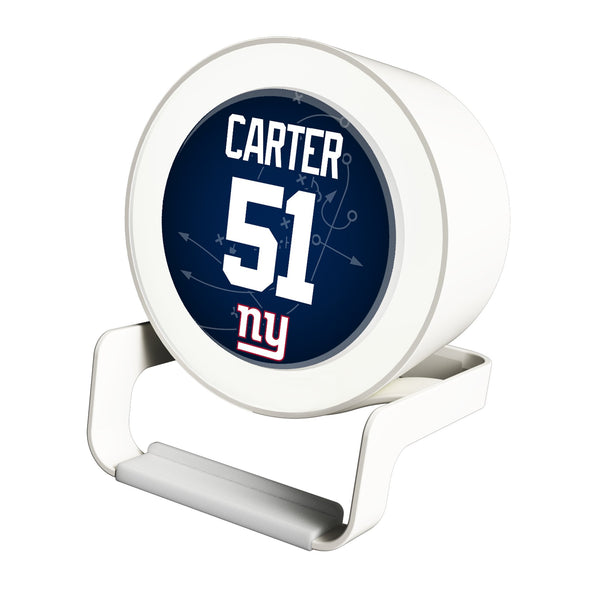 Abdul Carter New York Giants 51 Game Tactic Night Light Charger and Bluetooth Speaker