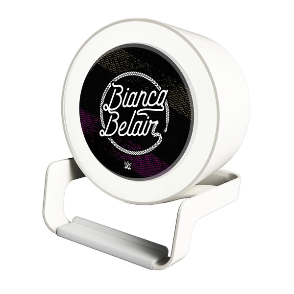 Bianca Belair Steel Night Light Charger and Bluetooth Speaker