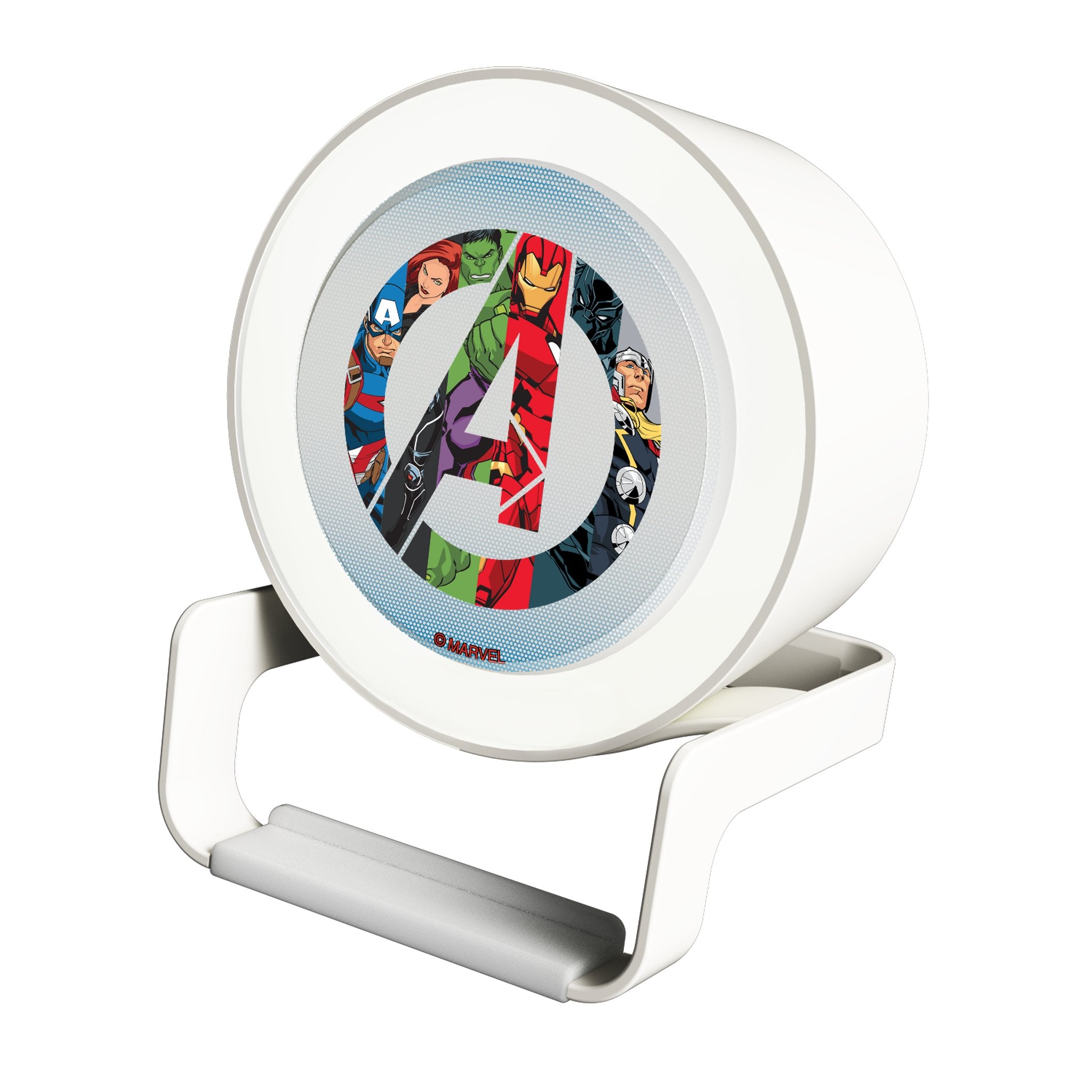 Marvel Avengers Grid Night Light Charger and Bluetooth Speaker