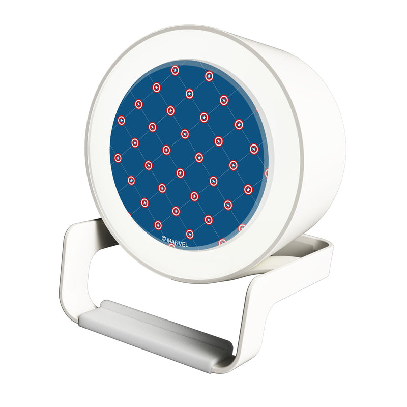 Marvel Avengers Captain America Pattern Night Light Charger and Bluetooth Speaker