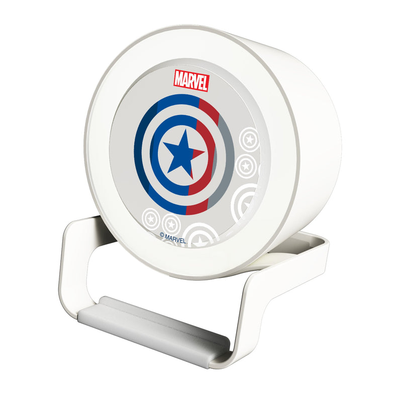 Marvel Avengers Captain America Sigil Night Light Charger and Bluetooth Speaker