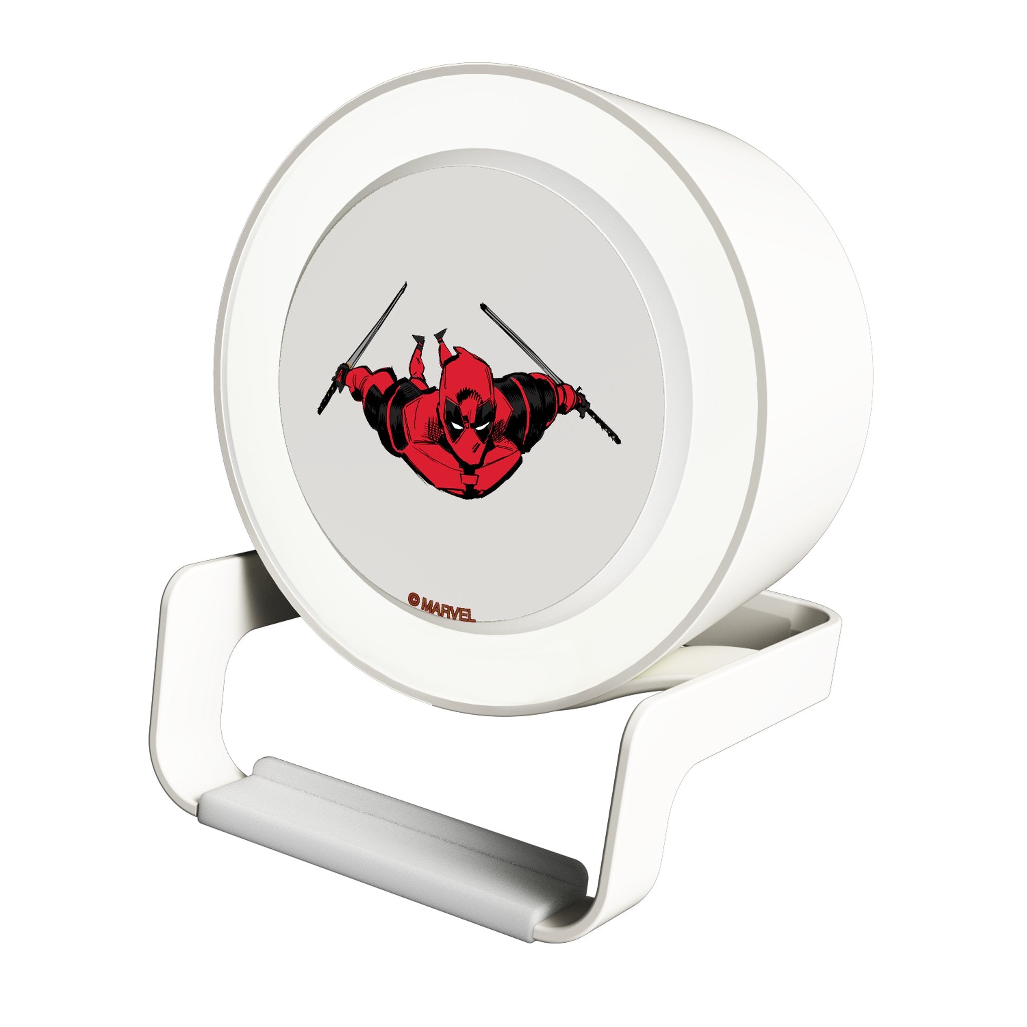 Marvel Deadpool Badge Night Light Charger and Bluetooth Speaker