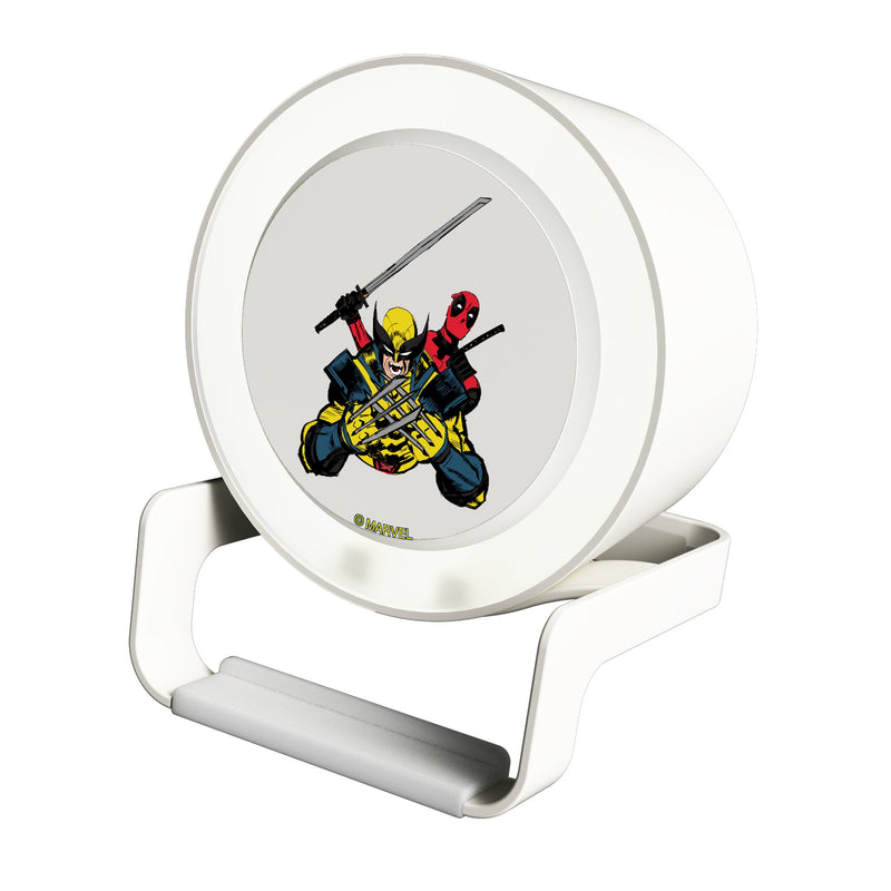 Marvel Deadpool Wolverine Badge Night Light Charger and Bluetooth Speaker