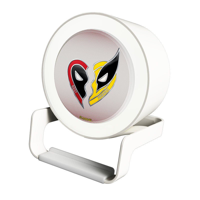 Marvel Deadpool Wolverine Grid Night Light Charger and Bluetooth Speaker