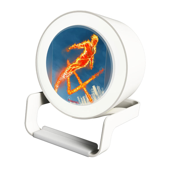 Marvel Human Torch Cover Art Night Light Charger and Bluetooth Speaker