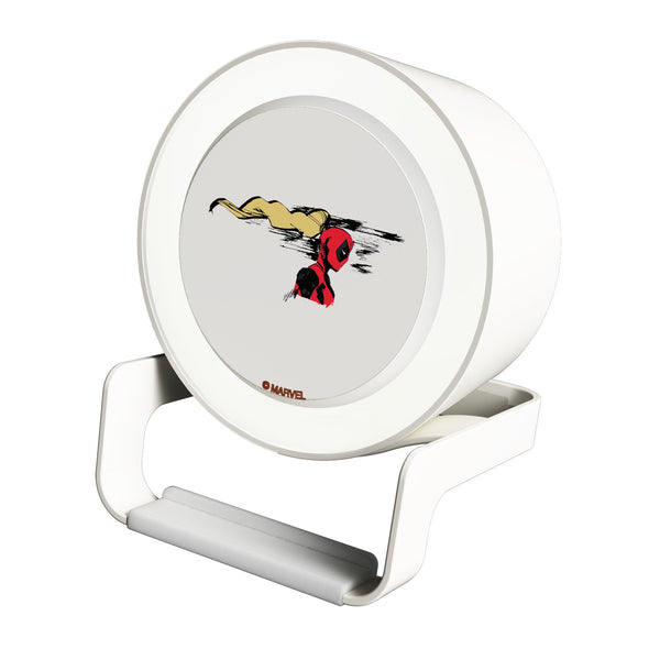 Marvel Ladypool Badge Night Light Charger and Bluetooth Speaker